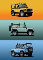 Land Rover Defender NAS-E 4x4 by Twisted 2020 года